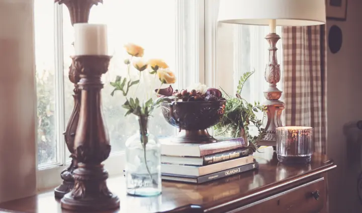 Candles and flowers decor — Weddings & Events, Lahore