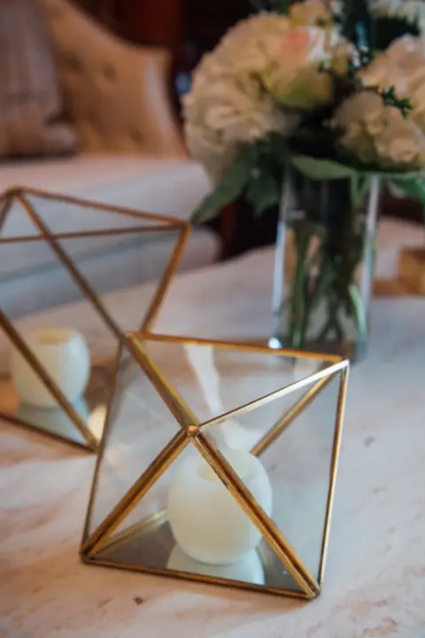 Candles and flowers decor — Weddings & Events, Lahore