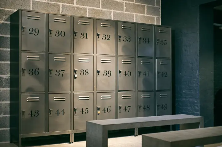 Gym locker room — Gym & Fitness, Lahore